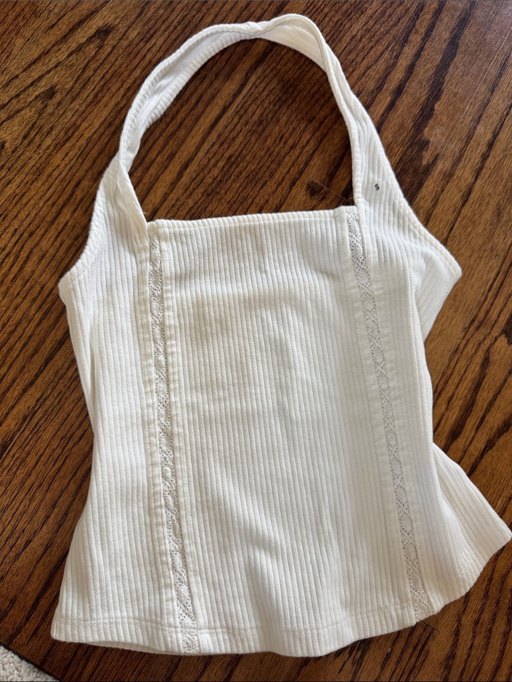 White AMERICAN EAGLE tank top size small